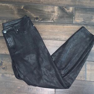 Faux Suede Ankle Pant